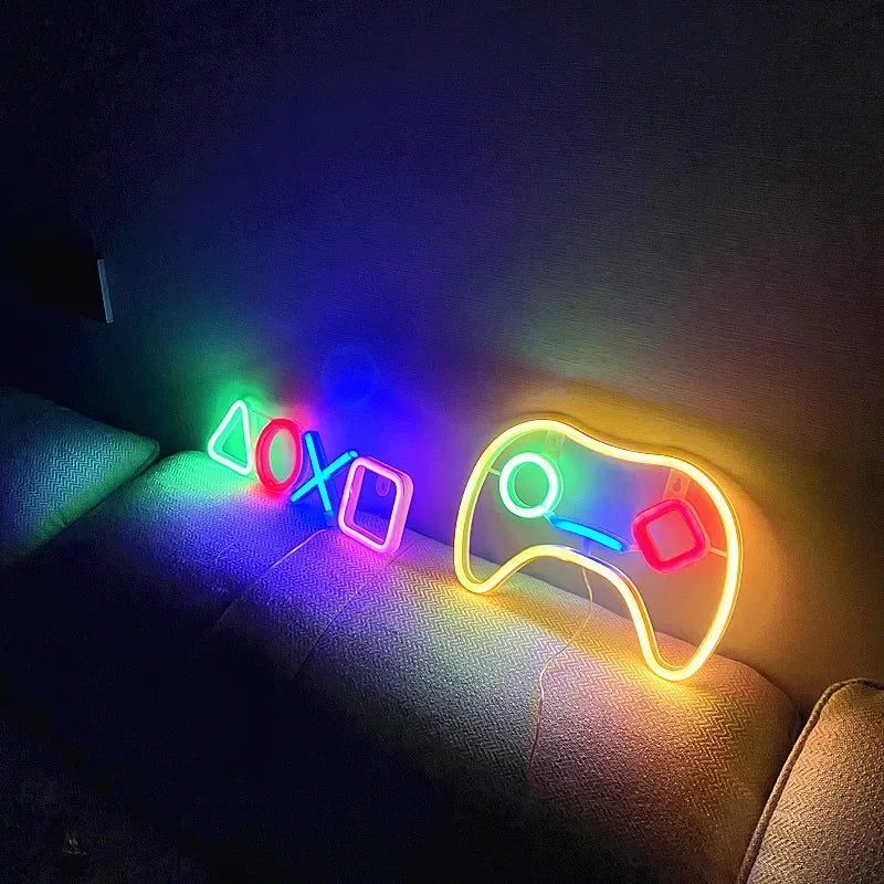 Letreros de Neón LED – Ilumina Tu Espacio Gamer