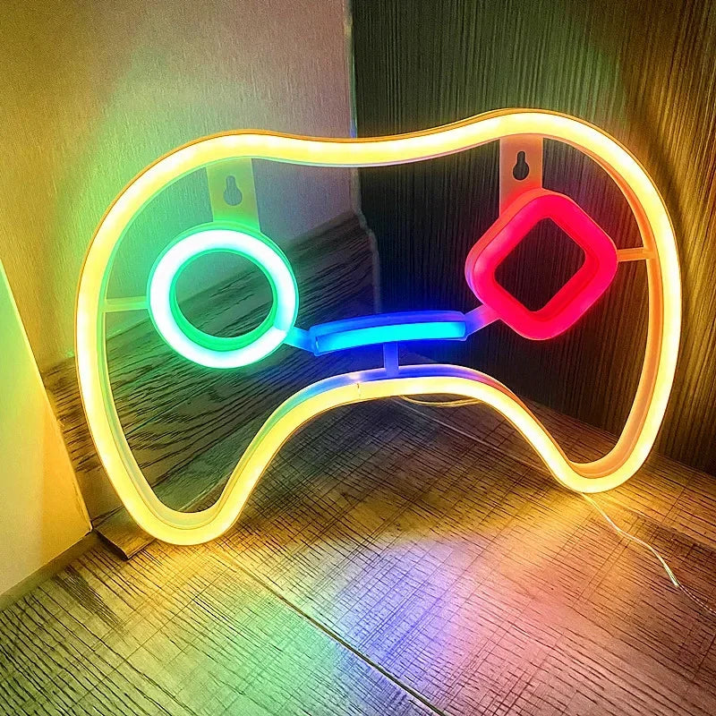 Letreros de Neón LED – Ilumina Tu Espacio Gamer