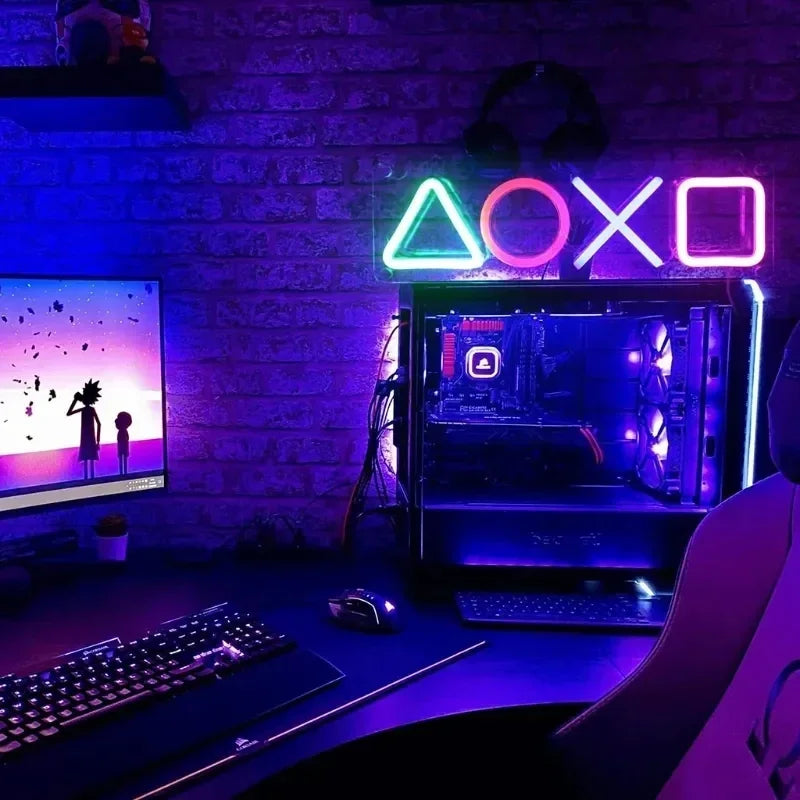 Letreros de Neón LED – Ilumina Tu Espacio Gamer